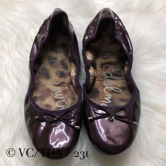 Sam Edelman Shoes - Sam Edelman Womens 5 M Eggplant Flats